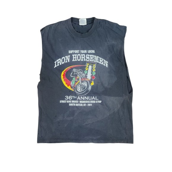 biker cut off sleeveless shirts